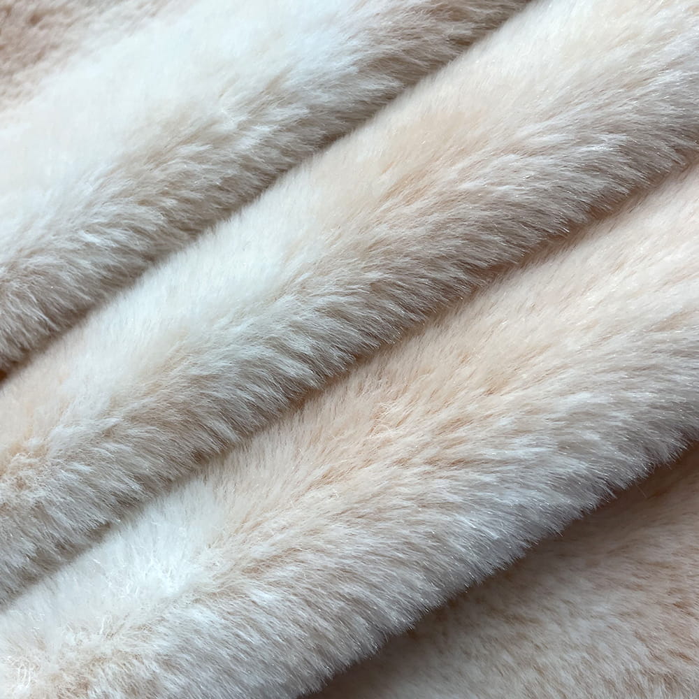 Printed Rabbit Fur Fabric